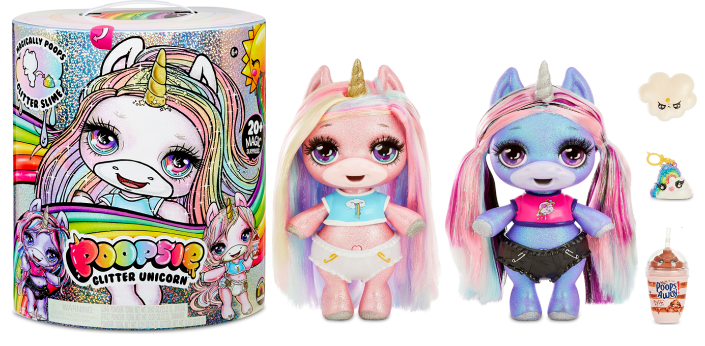 unicorn doll that poops slime