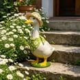 thumbnail image 7 of XGFHYJEH Porch Goose Outfits, 23 Inch Lawn Goose Clothes Costume for Cement Plastic Goose Statue, Weatherproof Outdoor Decor for Front Porch Lawn Yard Garden Patio, 7 of 7
