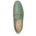 thumbnail image 6 of Sam Edelman Loraine Soft Jade Almond Toe Slip On Stacked Heel Fashion Loafers (Soft Jade, 6.5), 6 of 6