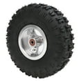 thumbnail image 1 of ATV Replacement Tire Wheel, 6PR Sturdy Pressure Resistant 4 Inch Tire  for DIY Go Kart, 1 of 7
