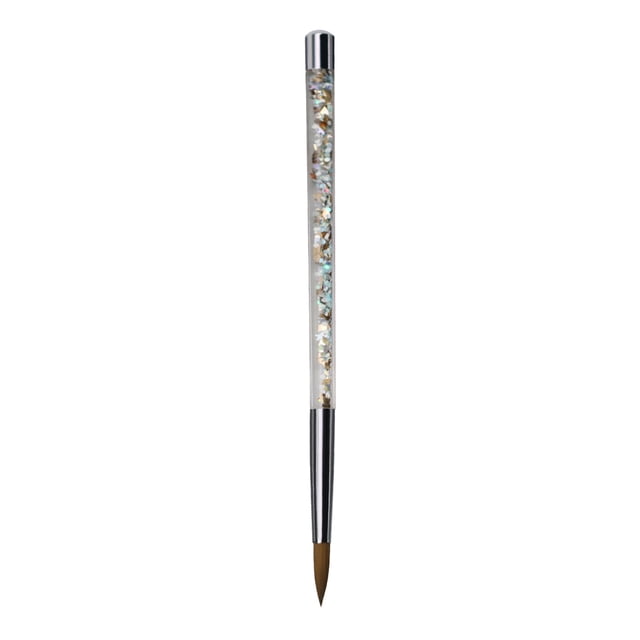 Minnieouse Extensión de pinceles de arte acrílico para uñas, Gel de marta cibelina, delineador de dibujo de manicura, suministros de salón de belleza Juegos de manicura diez Minnieouse CE012281-05