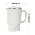 thumbnail image 3 of Portable Foldable Stainless Steel Travel Kettle Fast Heating Compact Water Boiler For Home Camping And Outdoor Adventures, 3 of 3