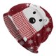 thumbnail image 1 of Gorro de tartán a cuadros para hombre y mujer, gorro de punto con estampado de Feliz Navidad, ideal para el invierno, 1 of 4