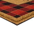 thumbnail image 3 of Mohawk Home Faux Coir Door Mat, Oh Deer Antlers, Natural,1' 6" X 2' 6", 3 of 5