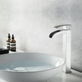 thumbnail image 3 of Vinnova Belair Single Lever Vessel Bathroom Faucet Brushed Nickel, 3 of 4