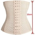 thumbnail image 4 of Women Waist Trainer Corset for Weight Loss Sport Workout Body Shaper Tummy Fat Burner Shapewear Band Belt, 4 of 6