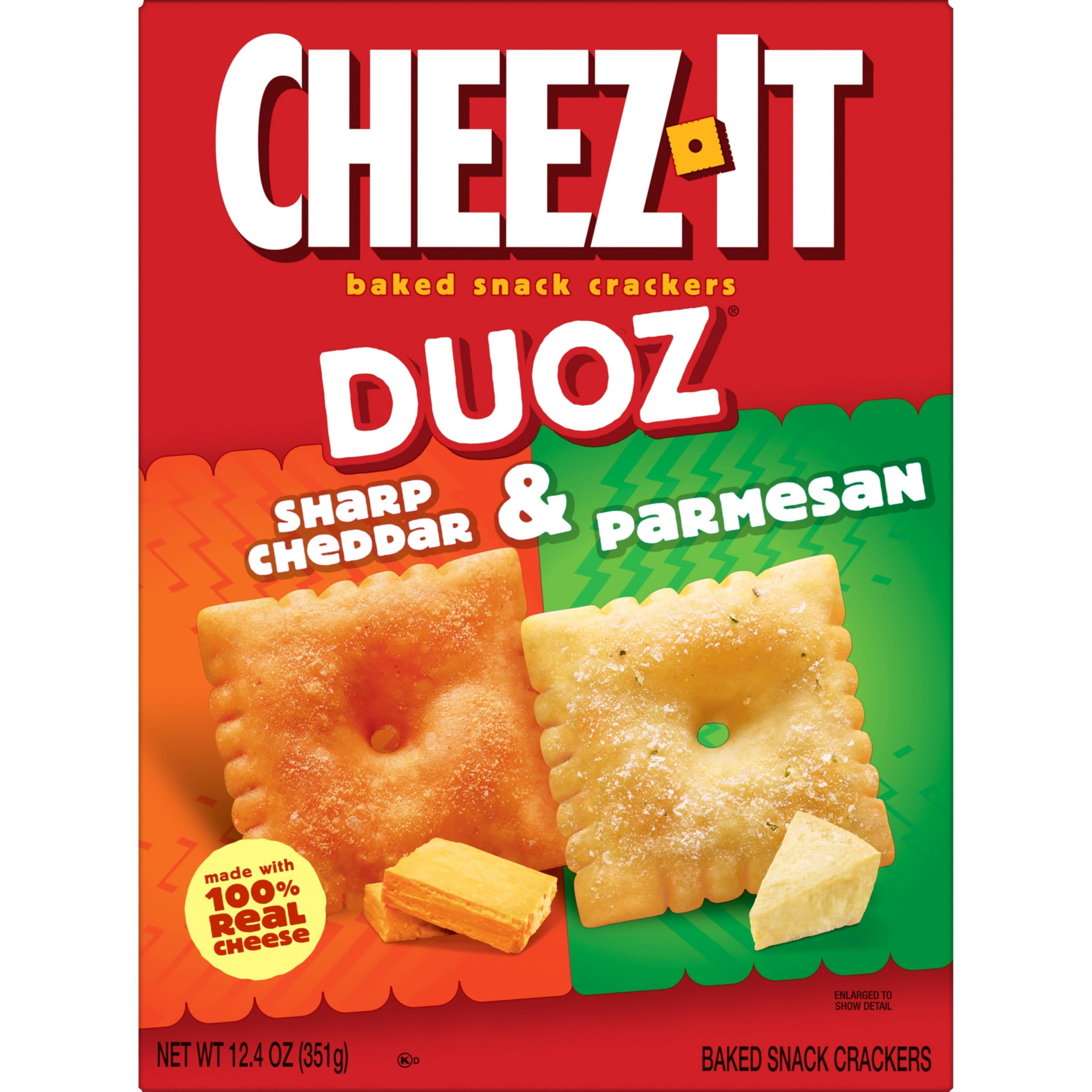 Cheez-It DUOZ Double Mix Sharp Cheddar and Parmesan Cheese