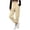 Khaki, variant on Womens Sweatpants High Waisted Loose Drawstring Sweat Jogger Pants Petite Lounge Joggers with Pockets