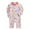 Pink 01, variant on Charella Baby/Toddler Girls Zipper One Piece Swimsuit Cute Long Sleeve Bathing Suit Swimwear with Sun Hat Pink 02,4-5 Years