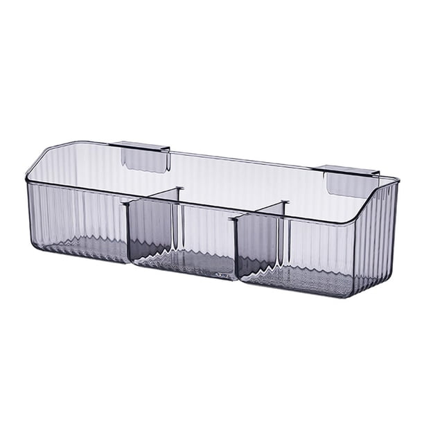 Estante para especias, organizador de condimentos duradero para caja de condimentos Gris