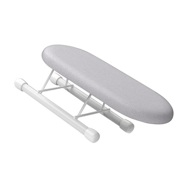 kurtrusly Petite Planche à Repasser Pliante Poignets de Repassage Encolure pour la Maison Argent