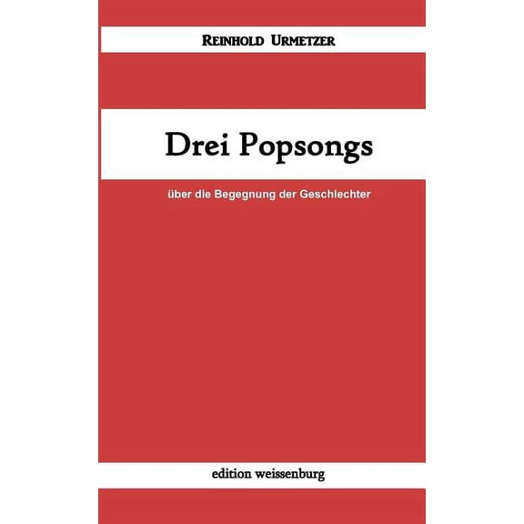 Drei Popsongs