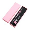 thumbnail image 1 of Glass Dip Pen Set with Ink & Pen Rest Handmade Calligraphy Pen for Lettering Journaling Drawing Smooth Writing Elegant Gift for Artists Students, 1 of 8