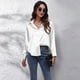 thumbnail image 4 of Blusa holgada De satén para Mujer, camisa elegante De seda, manga larga, ropa De calle para primavera y otoño, 4 of 4