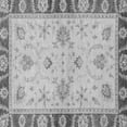 thumbnail image 1 of Ahgly Company Indoor Square Oriental Gray Traditional Area Rugs, 6' Square, 1 of 4