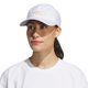 thumbnail image 5 of Gorra adidas Saturday para mujer, corte holgado, color blanco/casi amarillo/naranja, 5 of 7
