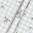 thumbnail image 5 of 4th of July Tablecloth 60x84 Inch, Patriotic Eucalyptus Hearts Independence Day Memorial Day Table Cover for Party Picnic Dinner Decor, 5 of 6