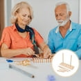thumbnail image 1 of SKISUNO Beige Bow Making Tool 1 Set for Ribbon and Wreath Making Suitable for Holiday Season Decorations, 1 of 6