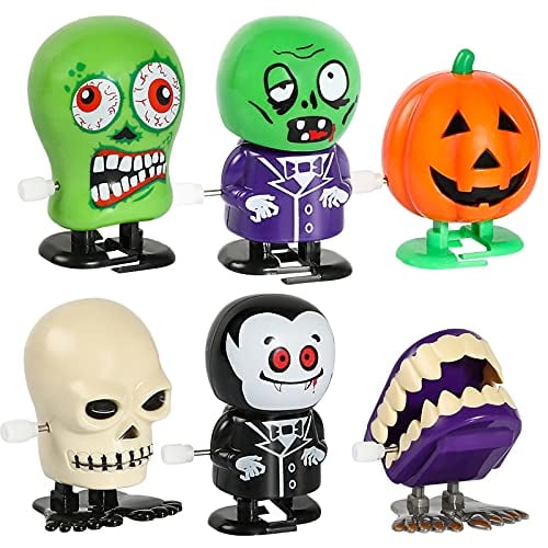 Max Fun 12pcs Halloween Wind Up Juguetes Surtido para Niños Halloween Fiesta Favores Treat Max Fun Max Fun