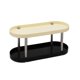 thumbnail image 2 of Estante Organizador de maquillaje Coutertop Bandeja de tocador Contenedor Baño Estante de almacenamiento para baño Tocador Tocador Cocina Blanco negro Soledad Estante de baño, 2 of 6