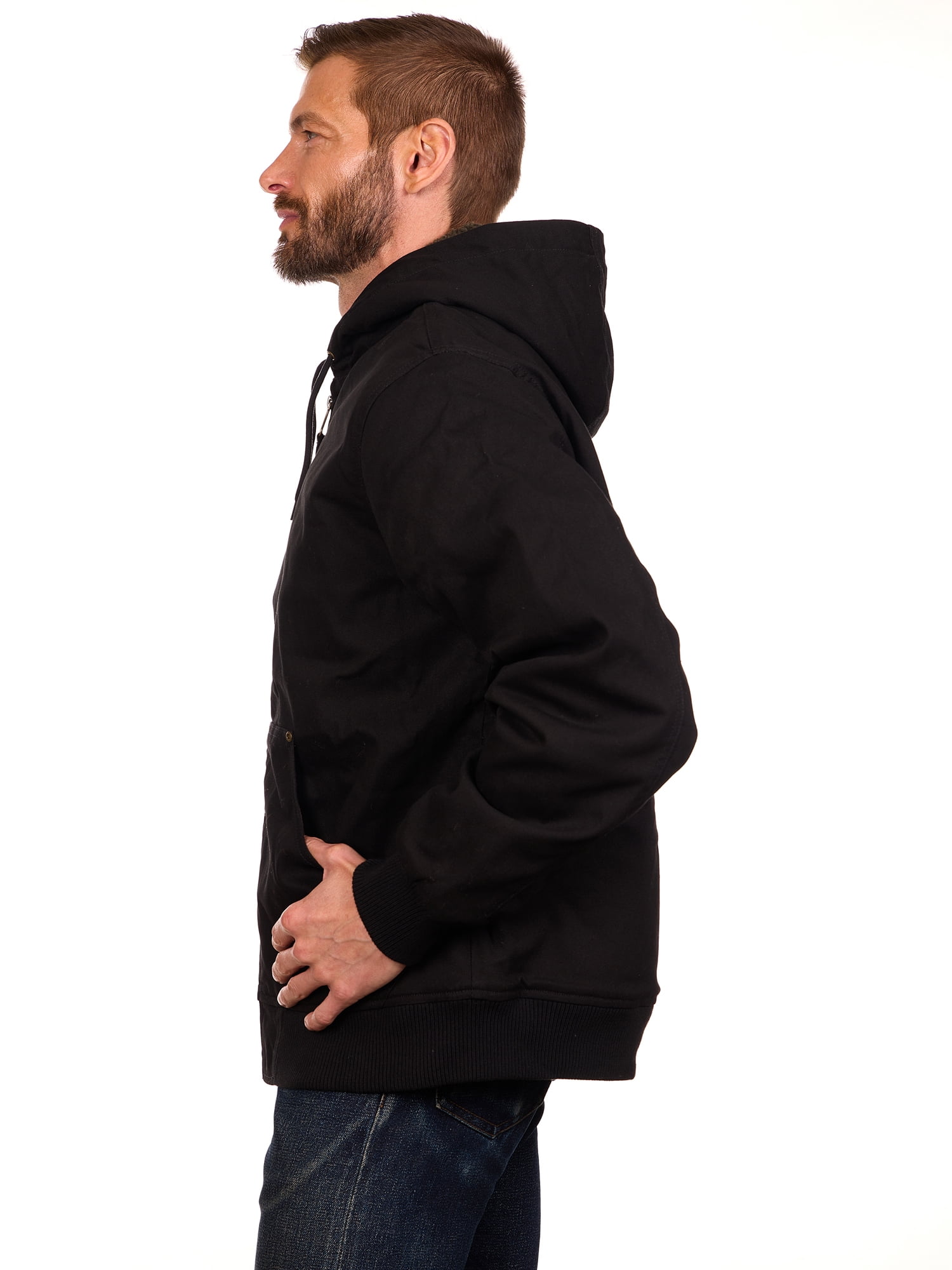 Bass Creek Outfitters Men's Duck Canvas Sherpa Lined Jacket, Sizes M-3XL
