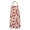 Red Strawberry Plants, variant on Red Strawberry Plants Fruit White Pattern Apron-Garden Aprons for Women with Pockets-Cotton Linen Waterproof Kitchen Cooking Gardening Aprons Adjustable for Kitchen,Cooking,BBQ and Salon 33x27 Inch