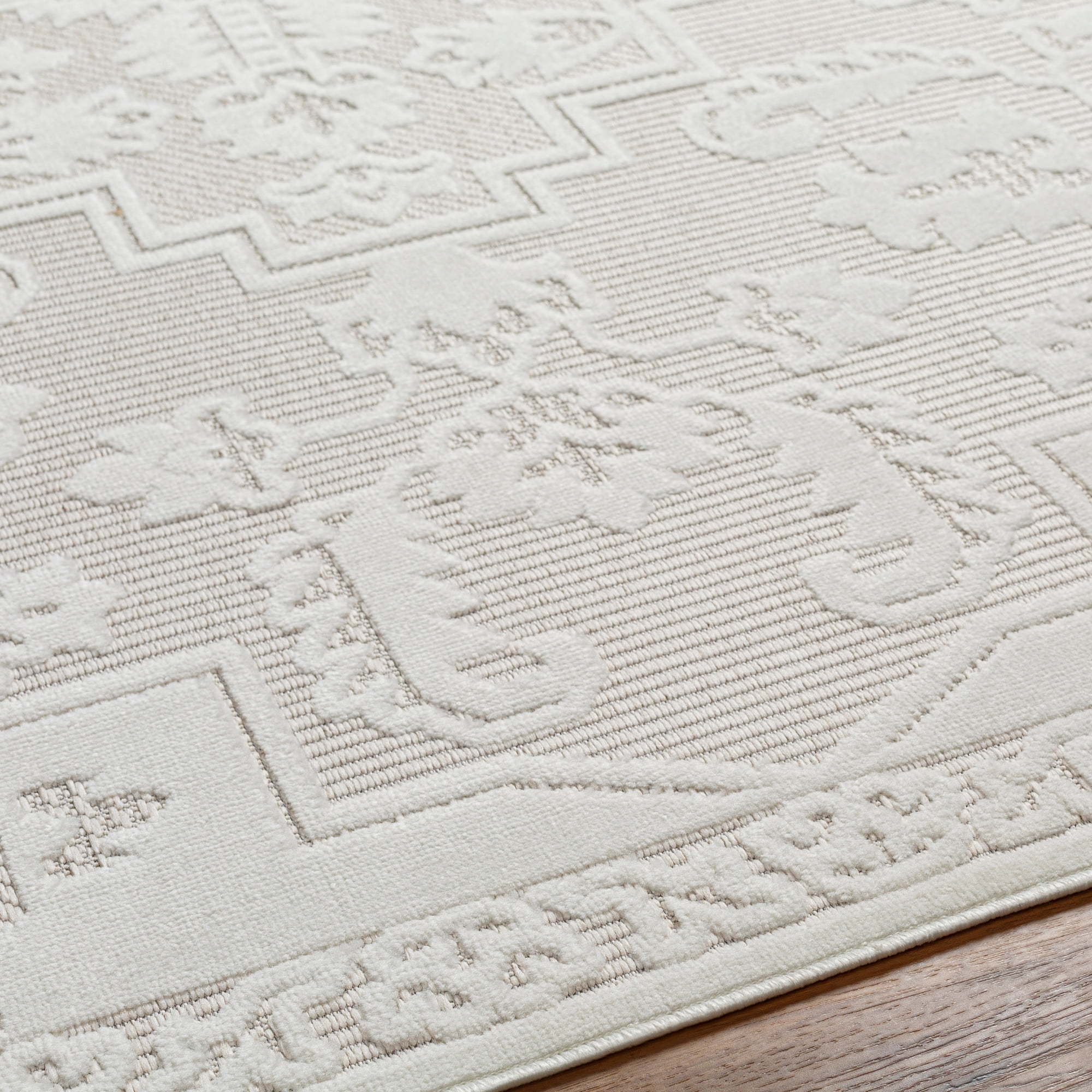 Artistic Weavers  White 9' x 12'  Indoor/Outdoor Rectangle Area Rug