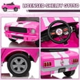 thumbnail image 6 of Akaber Licensed Shelby Kids Electric Car, 12V Ride On Toy with Remote Control, Bluetooth Music for Boys and Girls, 6 of 9