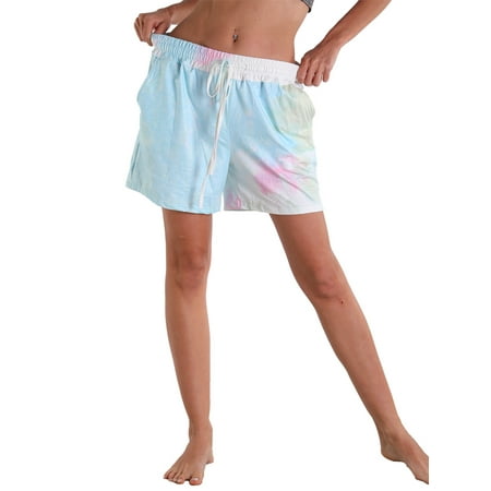 

Avamo Women Casual Drawstring Bottoms Elastic Waist Soft Loungewear Pockets Sleep Homewear