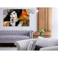 thumbnail image 2 of Tiptophomedecor Abstract Canvas Wall Art - Elegant Lady Wide - Stretched & Framed Ready To Hang Art, 2 of 3