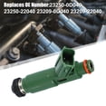 thumbnail image 2 of 4 Pcs 23250-0D040 Car Vehicle Petrol Fuel Injector Nozzle Replacement for Toyota Celica 1.8L 2000-2005, 2 of 6