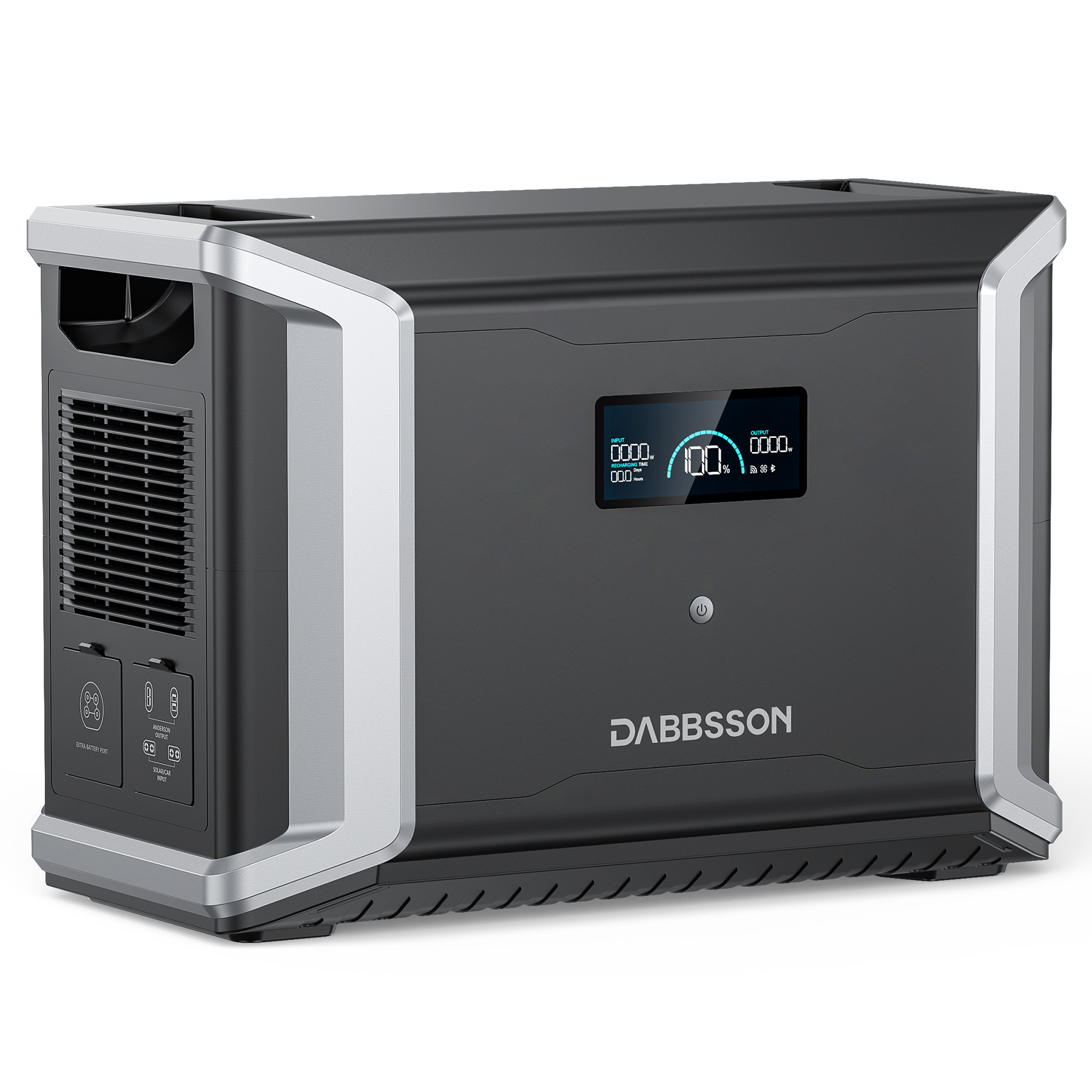 DABBSSON 5330Wh Solar Panels Portable Power Station Kit - DBS2300 Plus Solar Generators with 420W Panels for Outdoor