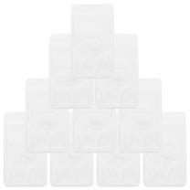 FRCOLOR 10pcs Pen Pockets Protectors for Nurses PVC Pocket Organizer for Lab Coats Pen Pouch Holders for Men Shirts Pencil Pocket Protectors for Doctors