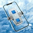 thumbnail image 4 of Enfriador de teléfono celular recargable con disipación de calor de semiconductores duales para Plata, 4 of 9