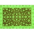thumbnail image 1 of Ahgly Company Indoor Rectangle Oriental Green Traditional Area Rugs, 3' x 5', 1 of 4