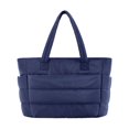 thumbnail image 1 of Bolso de hombro acolchado para mujer, bolso de mano impermeable con múltiples bolsillos, bolso para portátil, para el trabajo, el gimnasio, 1 of 8