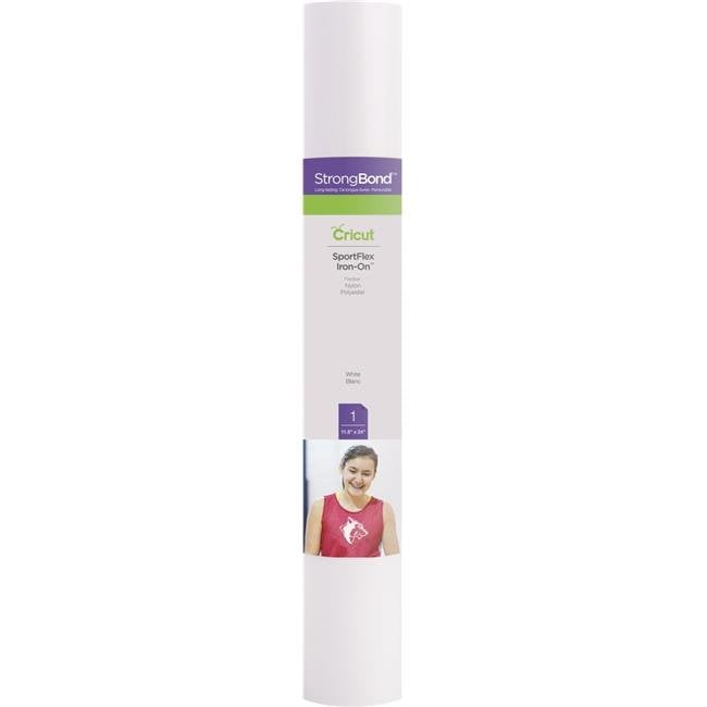 cricut sportflex iron on vinyl 118x24 white walmart