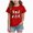 Red, variant on NOLDARES Boys Halloween Short Sleeve Shirts Toddler T-Shirt for Kids 3D Graphic Spooky Boo Pumpkin Tees Top(Red,13-14 Years)