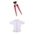 thumbnail image 1 of 1/6 Camisa Blanca, Medias de Liga, de Ropa para s de Acción Femeninas Pulgadas Zulema Figura de acción ropa, 1 of 8
