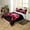 Red Gamepad, variant on Erosebridal Gradient Gamepad Comforter Cover Twin, Neon Blue Futuristic Cubes Bedding Twin Size, Game Room Decor, Reversible 2pcs (No Comforter)