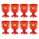 thumbnail image 1 of KAKOWELY 8 copas de vino con diseño de boda china, mini copas, cáliz de vino tinto, artículos para el hogar, 1 of 5