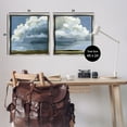 thumbnail image 3 of Stupell Industries Sublime Outdoor Weather Landscape Landscape Painting Gray Floater Framed Canvas Art Print Wall Art, 25 x 25, Set of 2, 3 of 9