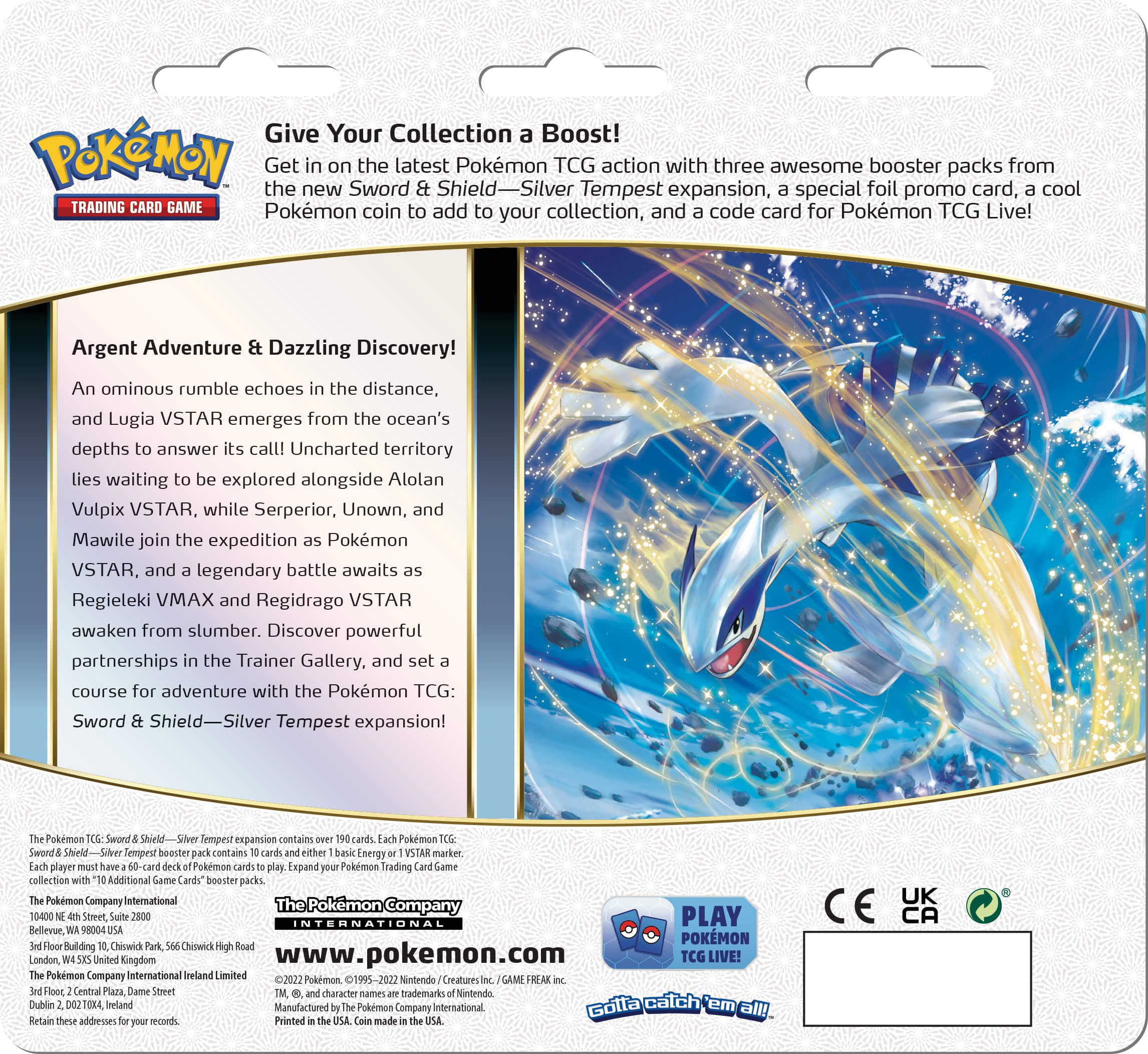 Pokemon Silver Tempest Triple Pack Togetic