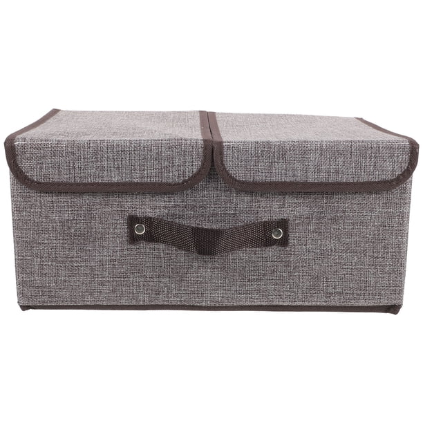 GOOHOCHY Organizador de ropa con doble tapa, multifuncional, plegable, para el hogar