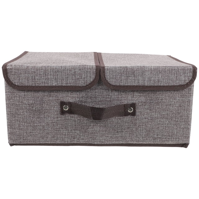 Organizador de ropa con doble tapa, multifuncional, plegable, para el hogar
