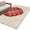 Light Beige Scarlet, variant on Entryway Rug 2'x3', Valentine's Day Small Rug for Kitchen Bathroom Door Mat Indoor Entrance, Red Love Polka Dots Lines Minimalist Non-Slip Area Rugs Floor Mats Carpet Front Door Rugs