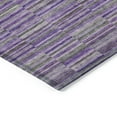 thumbnail image 4 of Addison Rugs Chantille Indoor/Outdoor Transitional Stripes Purple Washable Rectangle Rug, 9' x 12', 4 of 6