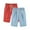 Watermelon Red, variant on ZACPNCV 2PC Girls Bermuda Shorts Knee Length Straight Leg Short Loose Casual Cute Solid Drawstring Elastic Waist Jorts Summer Trendy Blue 12-13 Years