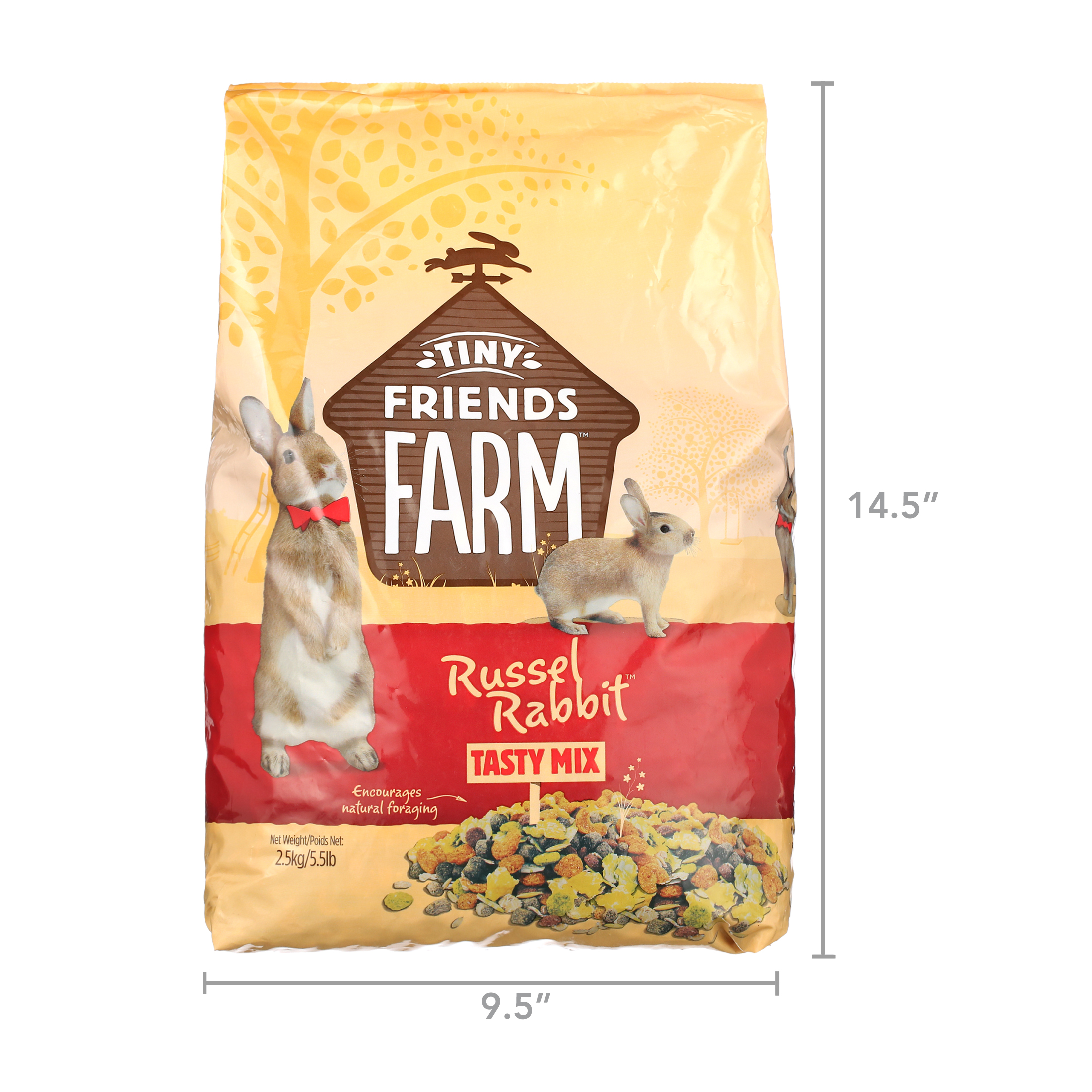 Tiny Friends Farm Russel Rabbit Tasty Mix, 5.5 lb photo 6