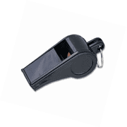 MacGregor Economy Black Plastic Whistle, 1 Dozen